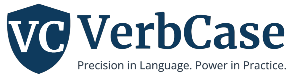 The logo of VerbCase